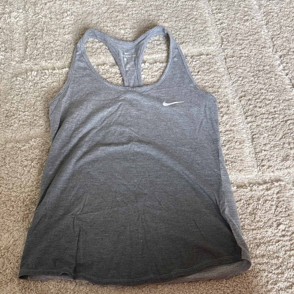 Nike Charcoal Racerback Tank Top